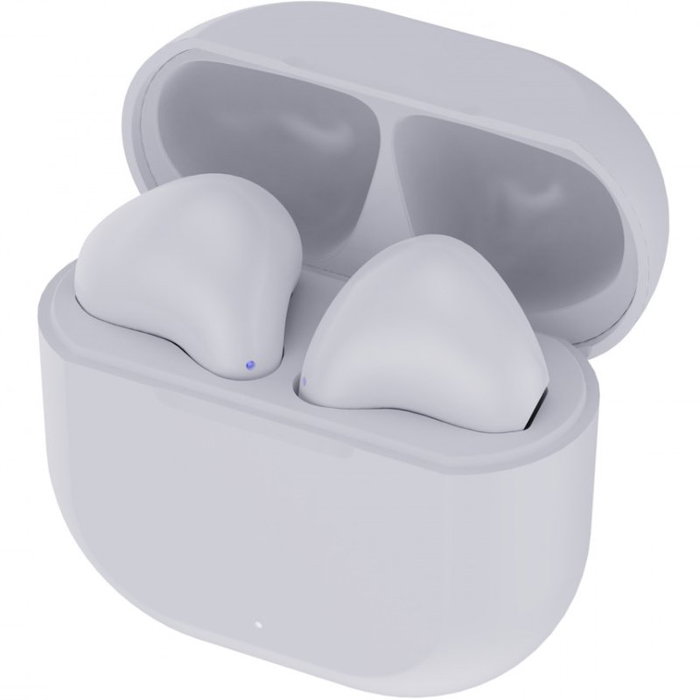 Myway Auriculares Bluetooth Wireless Touch MWHPH0030 con Estuche de Carga, Autonomía 3h, Blancos